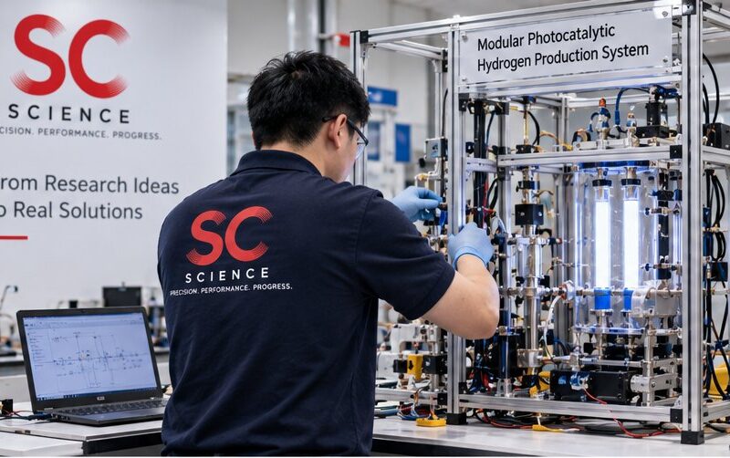 Modular Photocatalytic Hydrogen Production System