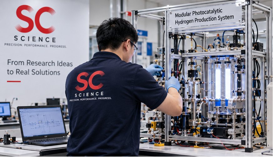 Modular Photocatalytic Hydrogen Production System